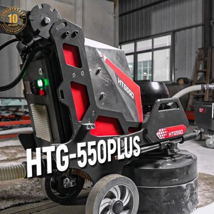 HTG-550 Plus 5.5KW Concrete Grinder Polisher 3 Phase