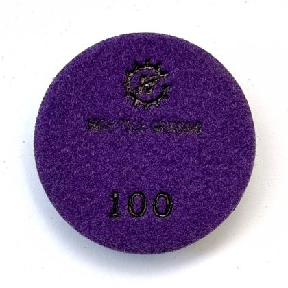 HTG-CD308 Dry Polishing Resin Pads 3 Inches Grit 100#