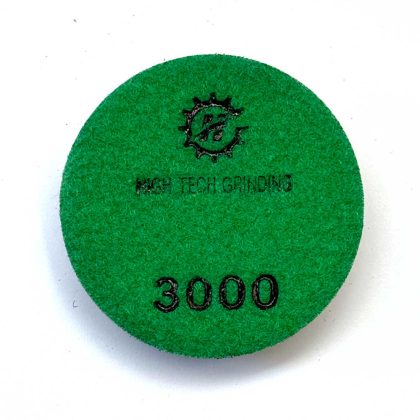 HTG-CD308 Dry Polishing Resin Pads 3 Inches Grit 3000#