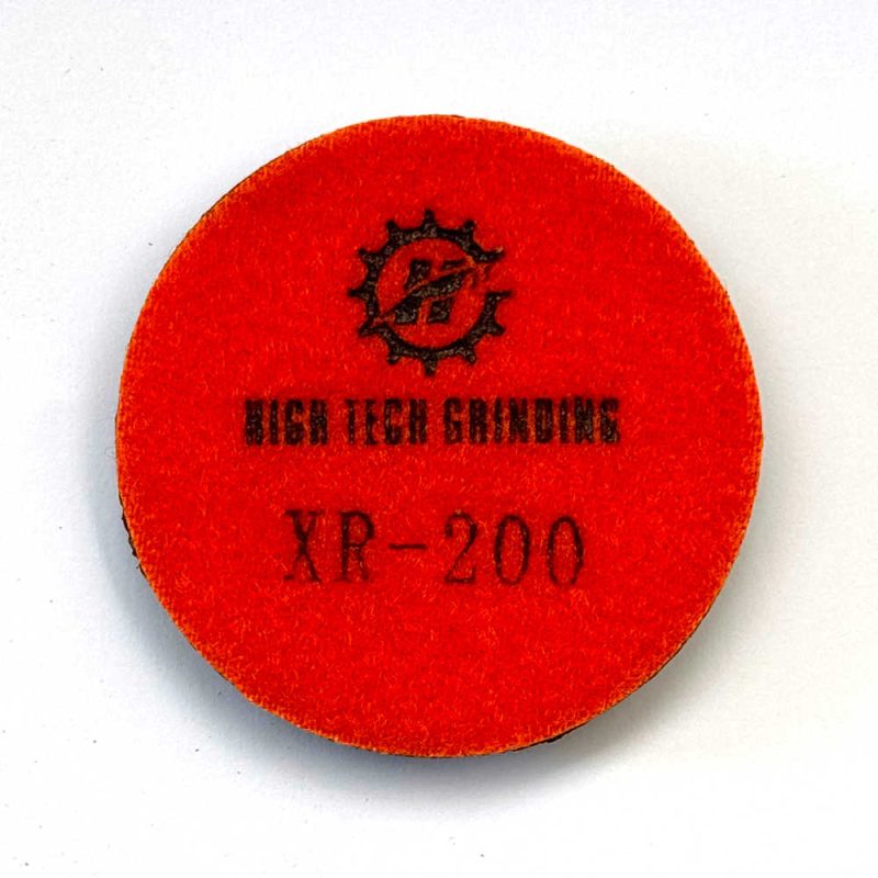 HTG-XR 3 Inches Dry Polishing Moon Resin Pads Grit 200#