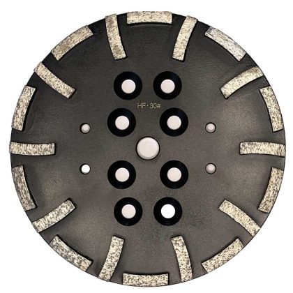 HTG-DGW-CW 10 Inches Concrete Grinding Cup Wheels Hard Floor Grit 30#